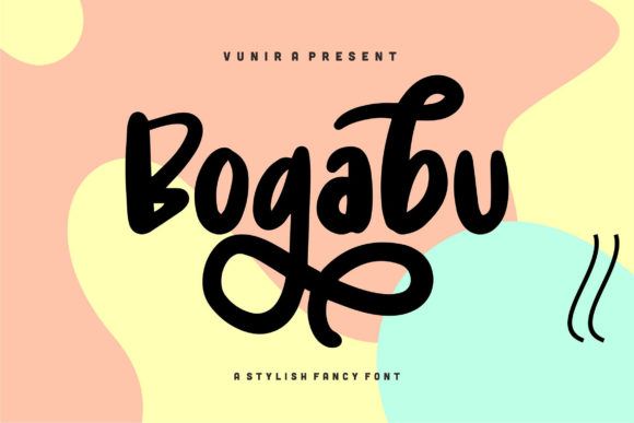 Bogabu Font: A Creative Brush Script for Professional Branding