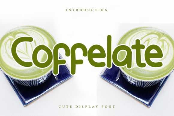 Coffelate: The Clean, Jolly Display Font Brightening Modern Design