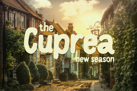 Cuprea: A Fun Paint Brushed Display Font for Creatives