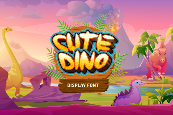 Cute Dyno: A Quirky Display Font for Editorial Charm