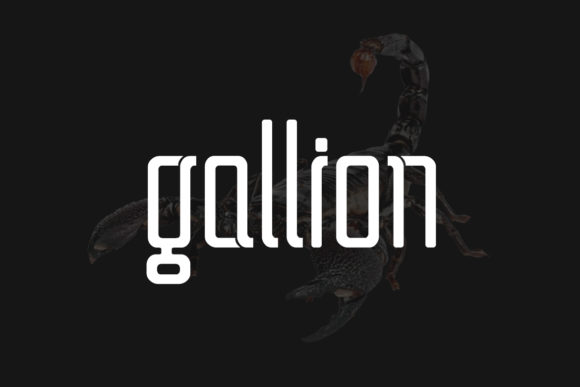 Gallion: The Modern Display Font for Marketing and Digital Content