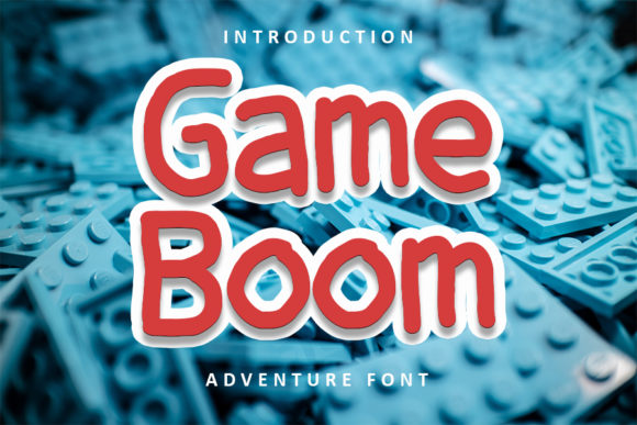 Game Boom: A Cute Display Font for Marketing Campaigns