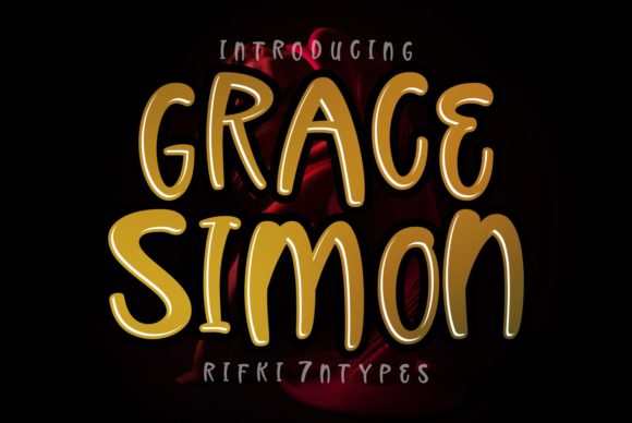 Grace Simon: The Friendly Display Font for Digital Creators