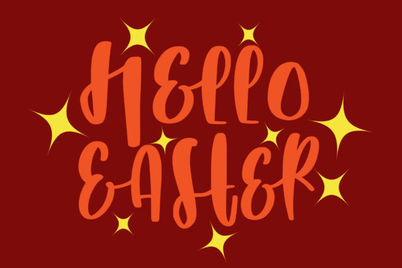 Hello Easter: The Display Font for Playful Product Labels and Crafted Designs