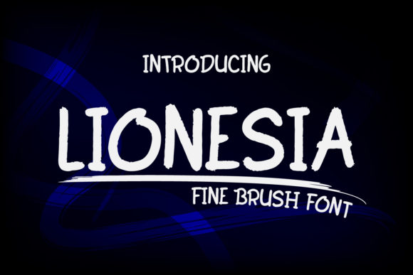 Lionesia: A Casual Display Font for Creative Campaigns
