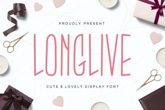 Longlive: A Thin Display Font for Campaign Designers