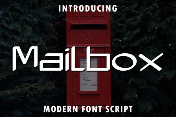 Mailbox: The Casual Geometric Font for Maker Projects