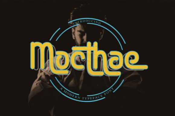 Mocthae Display Font: A Fun Typeface for Digital Branding