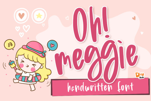 Oh Meggie: A Playful Display Font for Editorial Design
