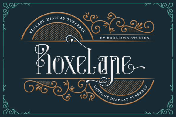 Roxelane: A Vintage Display Font for Refined Branding