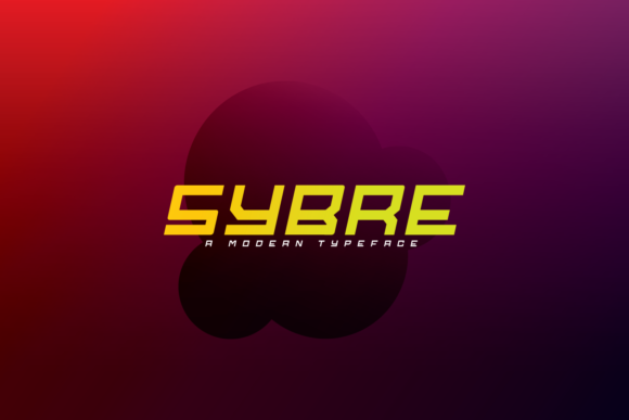 Sybre: A Bold Display Font for Modern Web Design