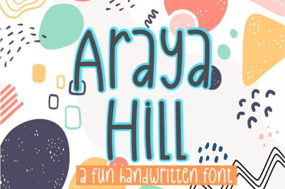 The Araya Hill Font for Digital Design and Brand Identity