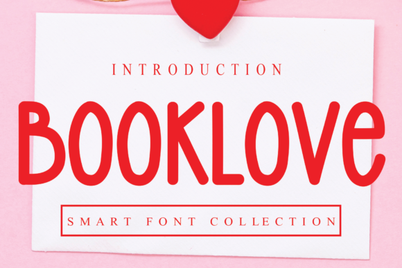 The Booklove Font for Creative Product Makers