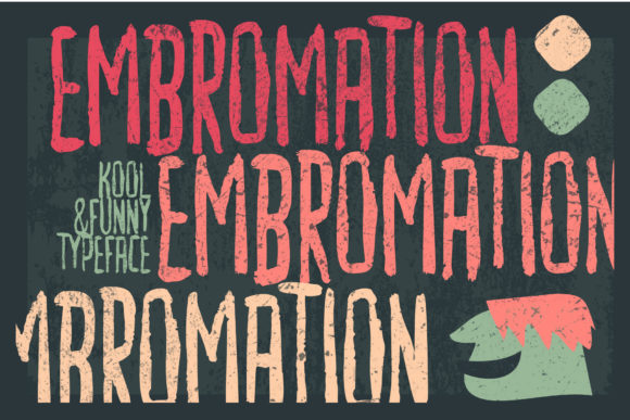 The Embromation Font: A Maker's Review