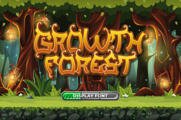 The Growth Forest Display Font: A Playful Tool for Branding