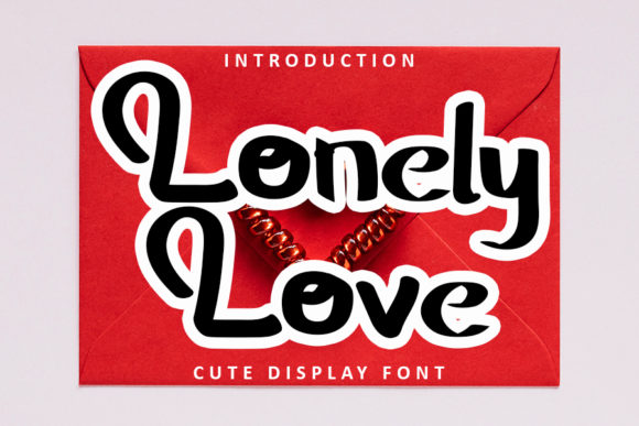 The Lonely Love Font for Clean Digital Designs