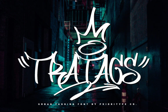 Tratags: The Urban Display Font for Modern Branding