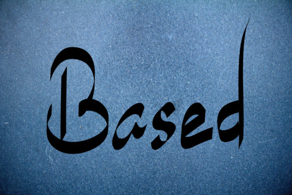 Using the Based Display Font for Creative Branding Projects