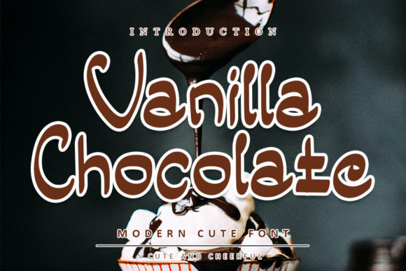 Vanilla Chocolate Font: A Modern Display Typeface for Digital Design
