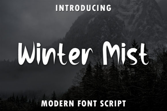 Winter Mist: A Beautiful Display Font for Makers